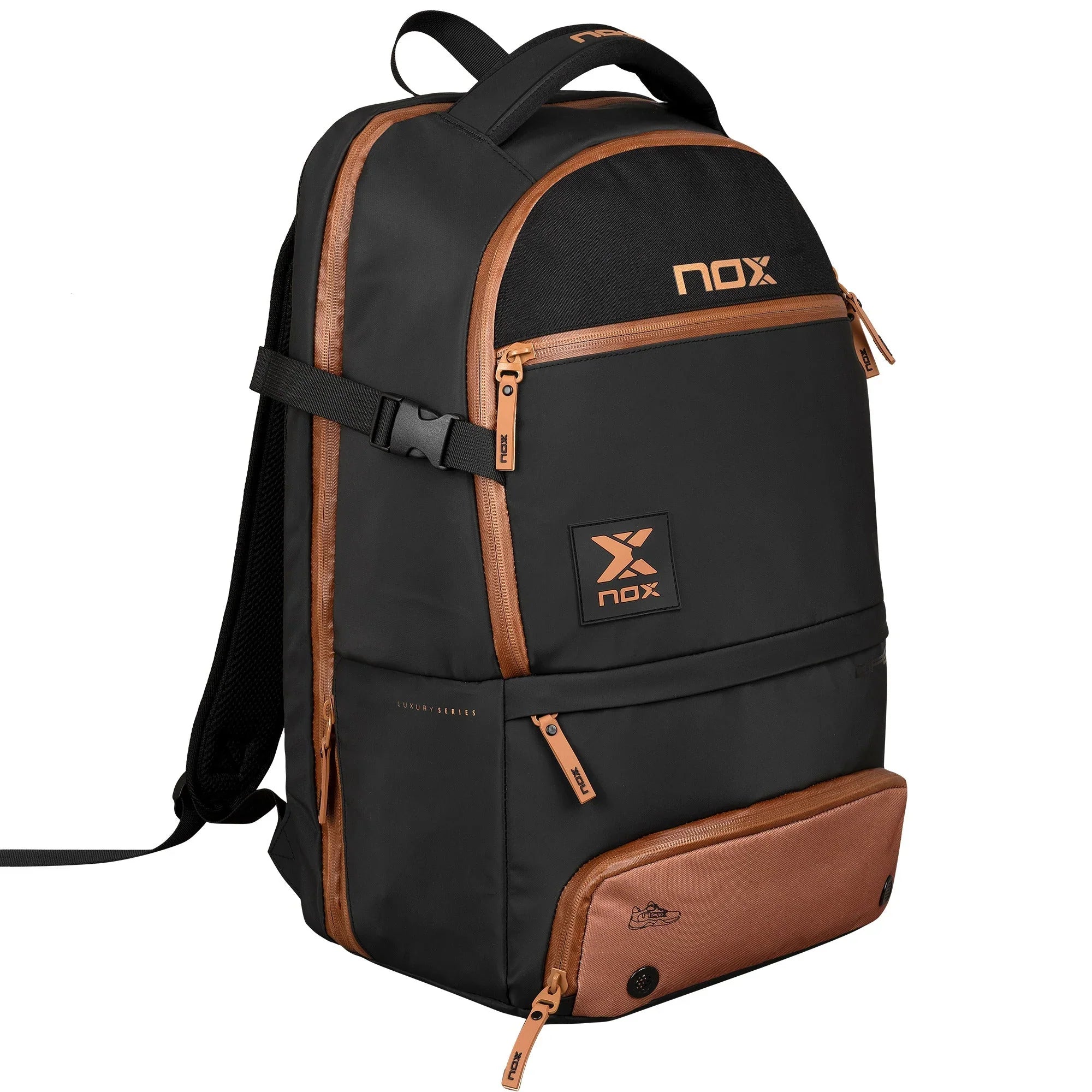 Nox Luxury Open Series Backpack Black/Brown
