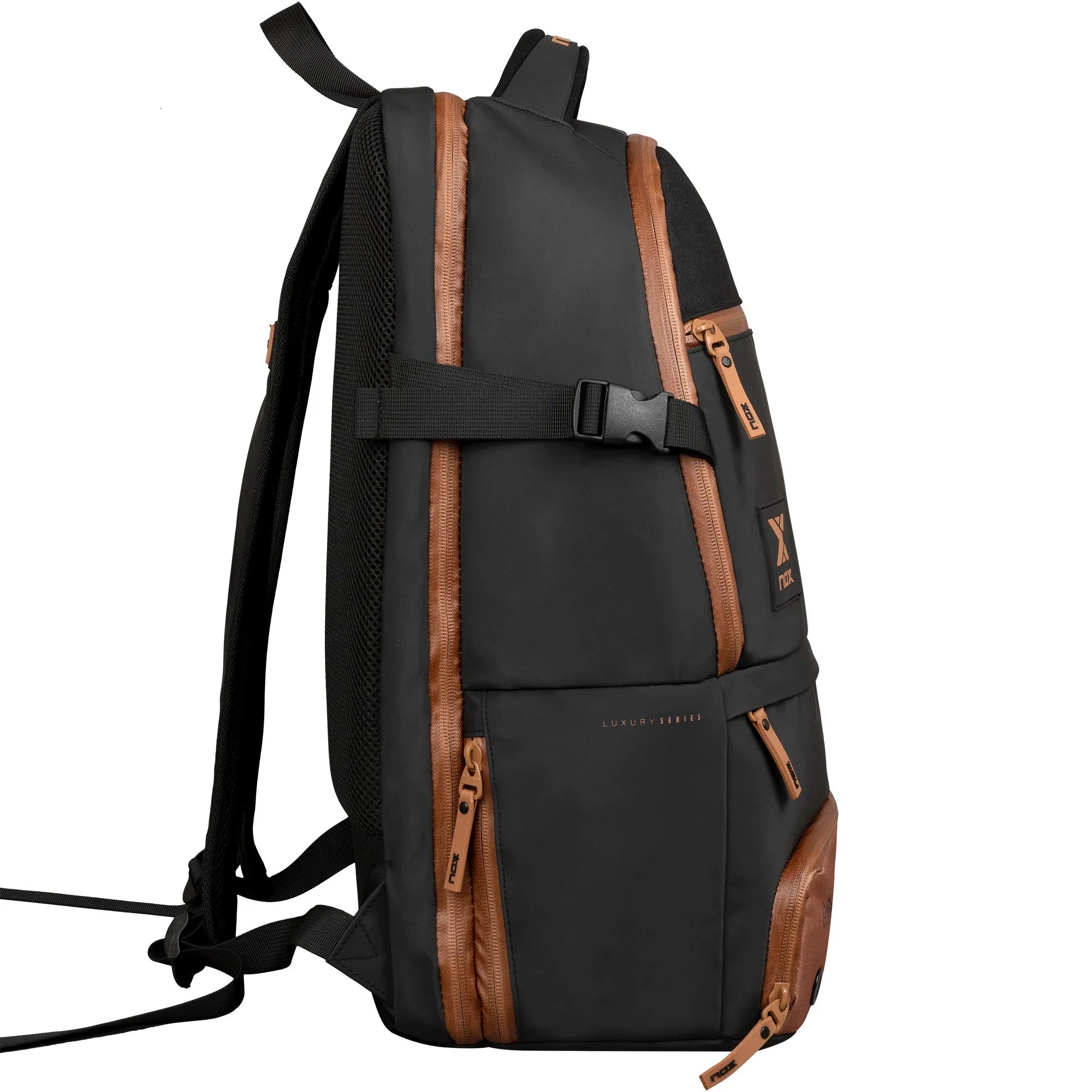 Nox Luxury Open Series Backpack Black/Brown