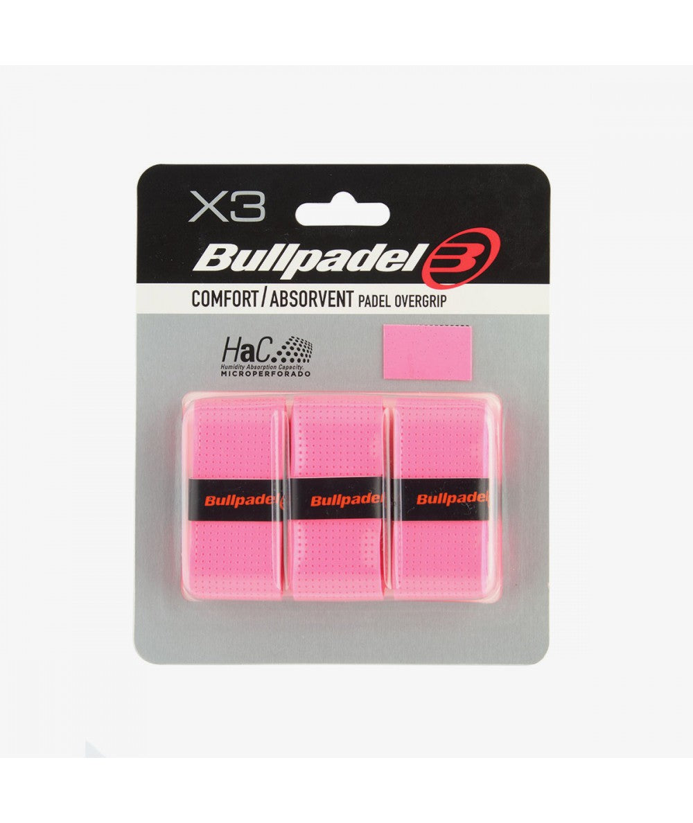 Bullpadel Overgrips GB-1201 Neon Pink